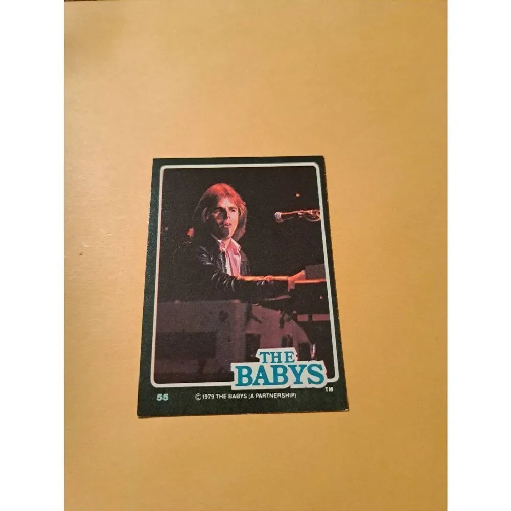 Vintage 1979 The Babys Trading Card #55 London Rock Band Collectible